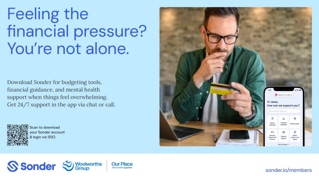 Digital banner: Financial wellbeing