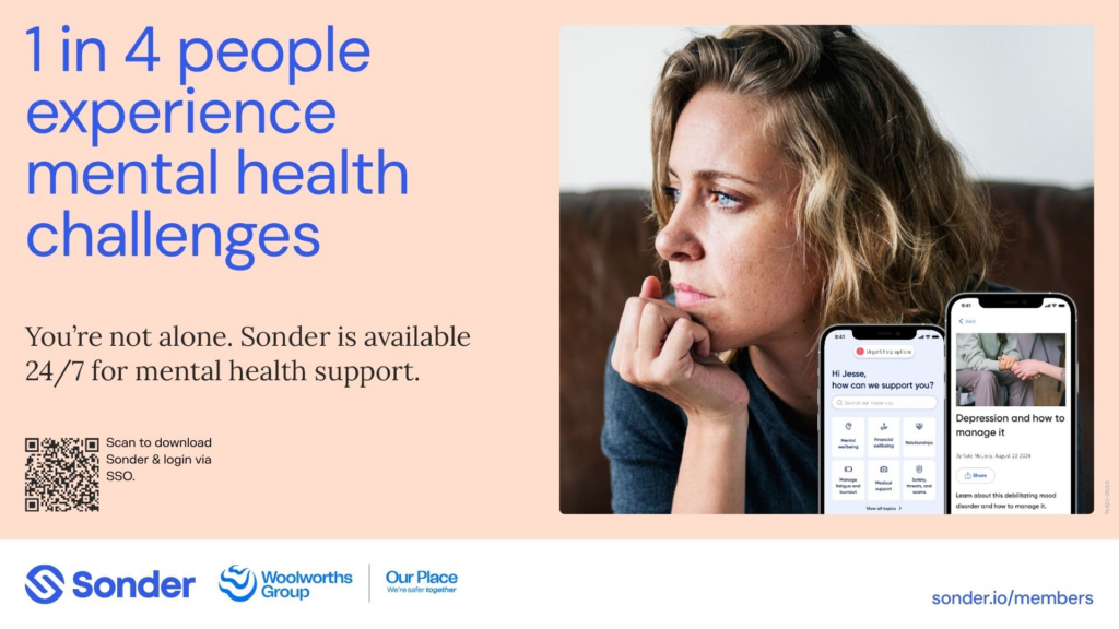 Digital banner: Mental health awareness