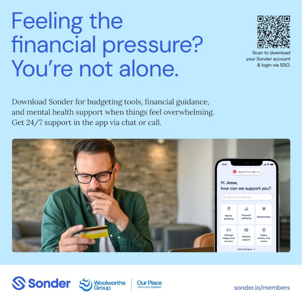Social tile: Financial wellbeing