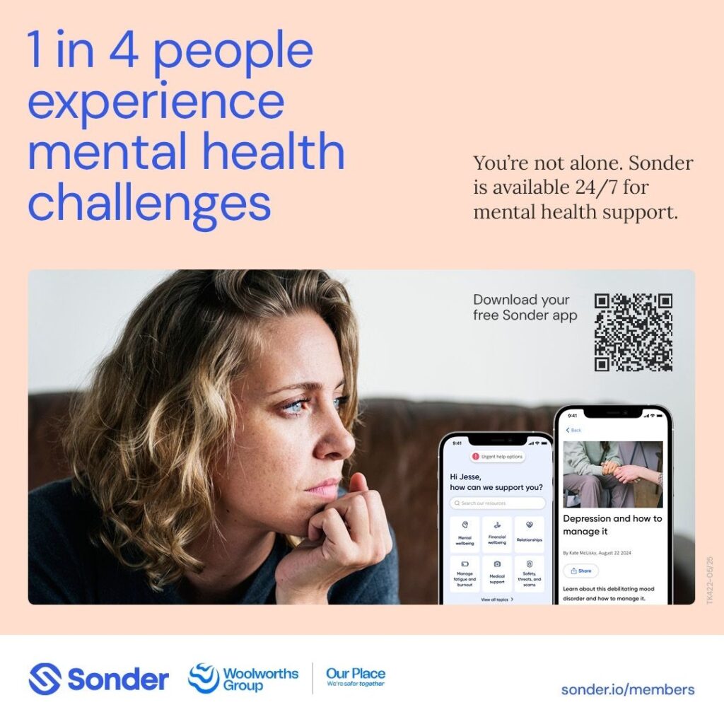 Social tile: Mental health awareness