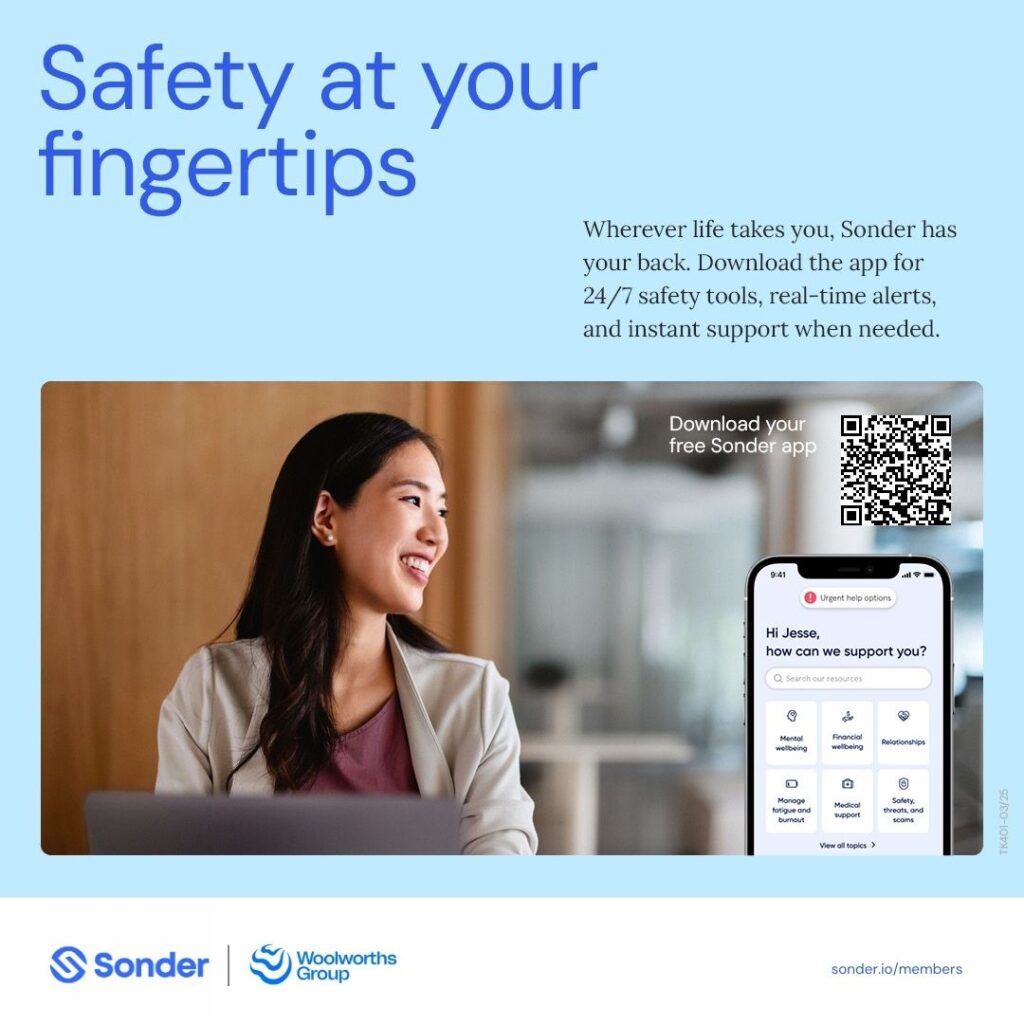 Social tile: Stay safe with Sonder