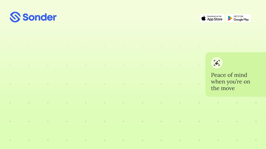 Virtual background: Sonder safety